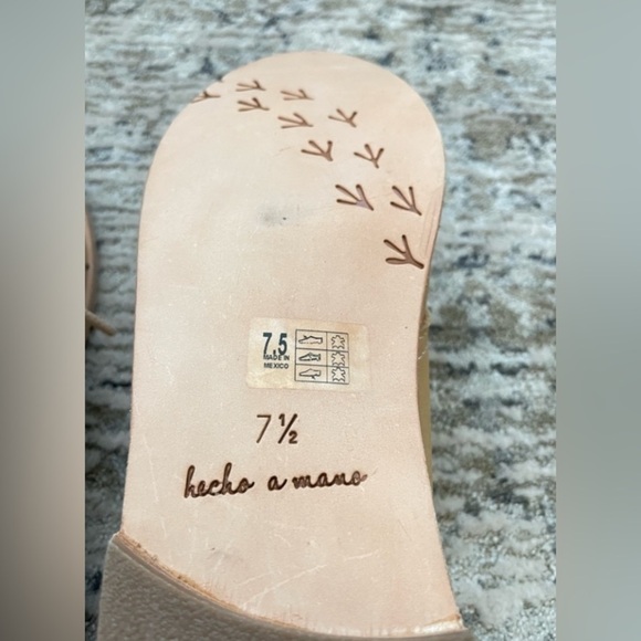 Anthropologie BEEK Leather Bunting Boots Size 7.5 Lace up‎ Booties Nubuck - Picture 6 of 8